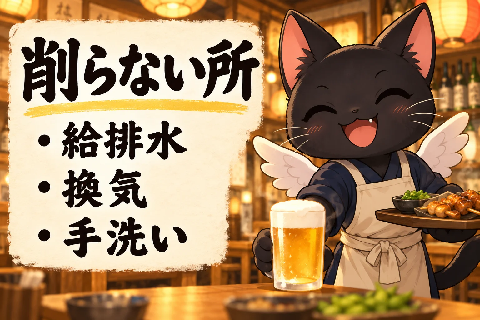 小さな店でも削らない所は？