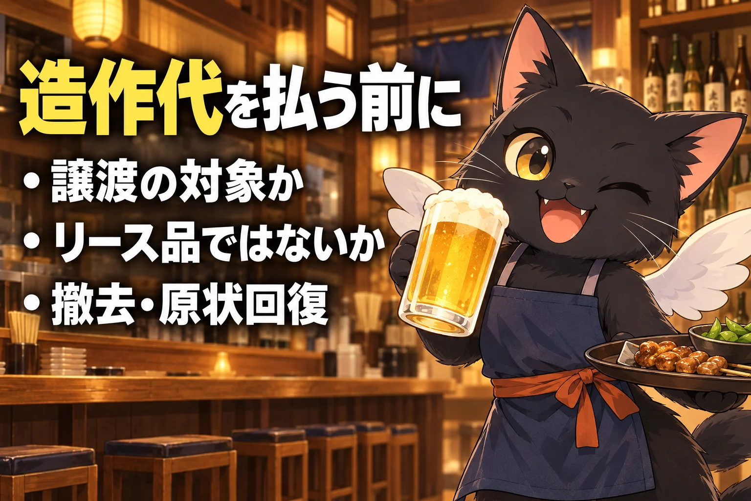 造作譲渡では何を確認してからお金を払う？