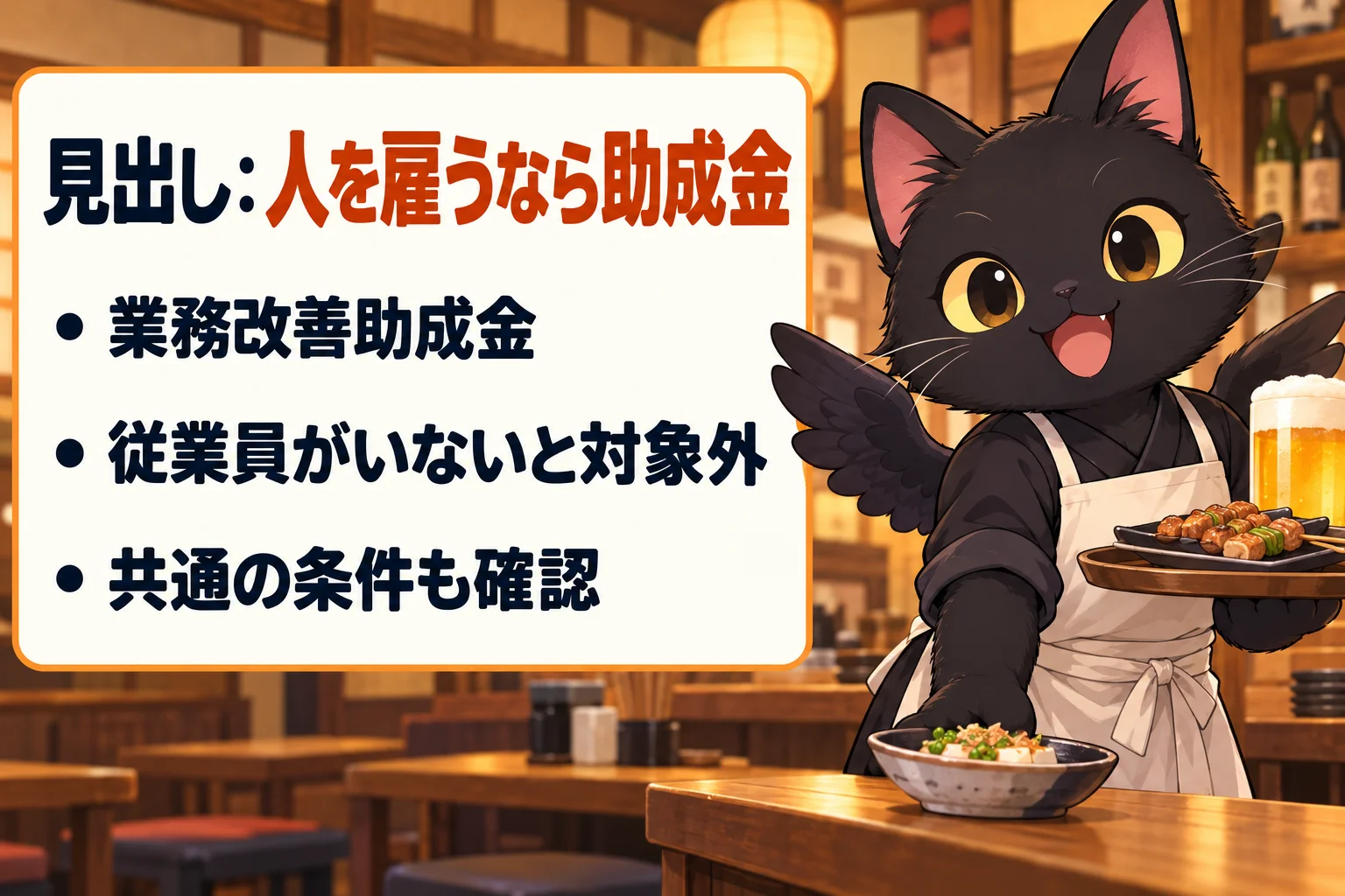 従業員を雇えば助成金を使える？